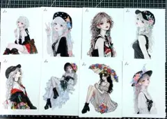 XoXoshopM様ステッカー8枚+平袋