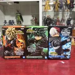 【開封済み】僕のヒーローアカデミア The amazing Heros3体セット