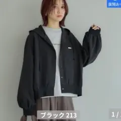 mysaclosetシャツパーカー中黒size　М