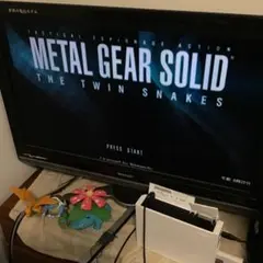 メタルギア　ソリッド　ザ　ツイン　スネークス　ゲームキューブ　起動確認済み