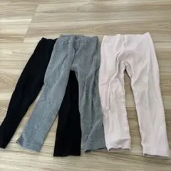 UNIQLO‼️レギンス 3色セット