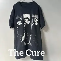 The Cure 黒 オーバーサイズTシャツ グラフィックプリント