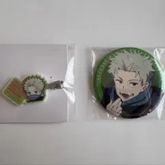 呪術廻戦0　狗巻棘　缶バッジ　前髪クリップ　セット　劇場版 　ファンパレくじ