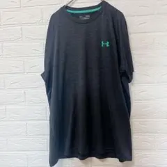 アンダーアーマー Ｔシャツ クルーネック 半袖 XL グレー スポーツ