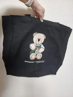 STARBUCKS + MUSOKA CLUB トートバッグ ブラック