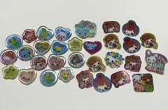 平成女児 おはじきシール+フレークシール