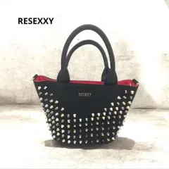 RESEXXY スタッズ 2WAYバッグ 黒 美品のサムネイル