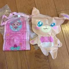 魔法つかいプリキュア　ガチャガチャ　リンクルスマホンポーチ、モフルン