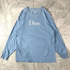 希少カラー dime ロンT Tシャツ 長袖 L ロゴプリント オールドスケートのサムネイル