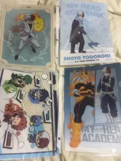 僕のヒーローアカデミア 轟焦凍 クリアファイル4枚セット