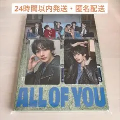 All of you アントン　トレカ　初回限定盤A