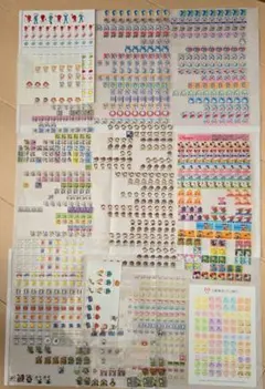 キャラクターシールセット 多数