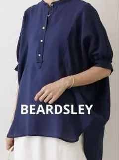 BEARDSLEY ビアズリー　ギャザードルマンブラウス