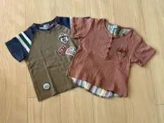 PAPP ベビー用半袖Tシャツ 2枚セット 95cmのサムネイル