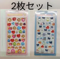 めめっち/みみっち/たまごっち/3Dステッカー/ドロップシール/立体シール