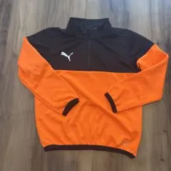 PUMA ジャージ オレンジ/黒 130