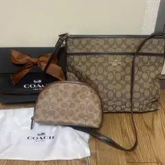COACH ポーチ ショルダーバックセット