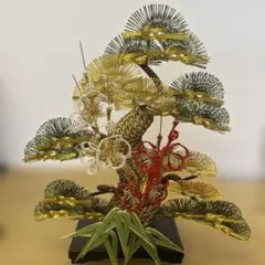 水引細工 松竹梅 置物 縁起物 水引細工 松竹梅 置物 縁起物 - メルカリ