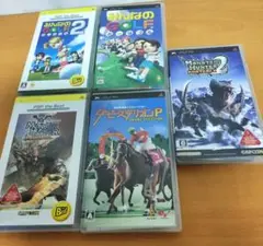 PSPポータブル　ソフト 5本セット