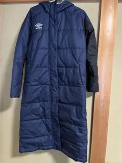 UMBRO ネイビー ロングベンチコート