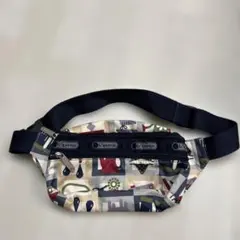 lesportsac ボディバッグ・ウエストポーチ ネイビー/マルチカラー