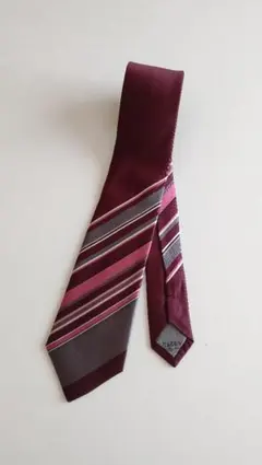 タケオキクチ 新品 ネクタイ (ワイン系)