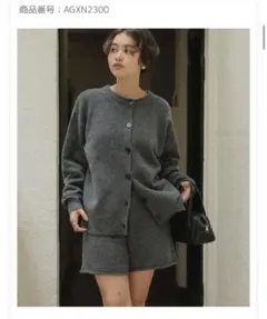 ニットショートパンツ ショートパンツ