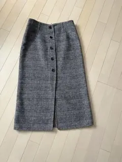 グリーンレーベル　リバーシブルロングスカート