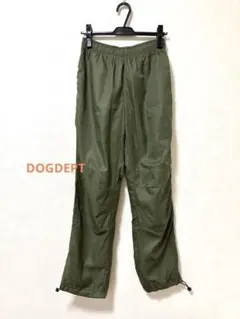 DOGDEPT ワークパンツ カーキ ナイロン　美品！