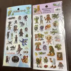 イタリアンブレインロット　シール帳　トゥントゥントゥンサーフール　立体シール