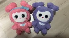 TWICE LOVELYS GIGO限定 ふわもこおすわりぬいぐるみ　モモ　サナ