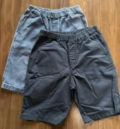 ユニクロ　キッズハーフパンツ　150cm　2枚セット