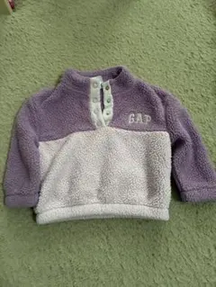 GAP 2歳 トレーナー 紫 グレー