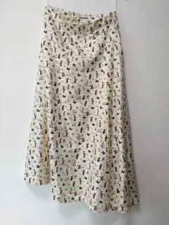 JIL SANDER シルク アシンメトリー スカートのサムネイル