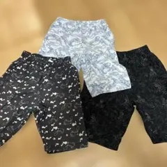 ユニクロ　ポケモン 半ズボン 110cm ステテコ　3枚セット　まとめ売り