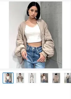 GYDA リバーシブル エコファー MA-1