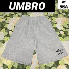 美品【値下げOK】UMBRO アンブロ スウェットハーフパンツ M グレーのサムネイル