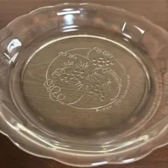 新品　パイレックス　ぶどう柄　19cm とてもクリアな耐熱ガラス　120℃迄のサムネイル