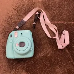 動作品　美品　チェキ instax mini8+ ミントグリーン