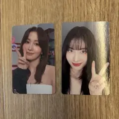 TWICE モモ アップグレード　DVD トレカ　2枚セット