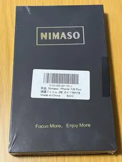 【新品未使用】NIMASO iPhone 7/8 Plus 保護フィルム2枚