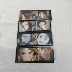 鬼滅の刃 竈門炭治郎立志編 第一期 「縁」ロング缶バッジ 4個セット