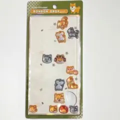 柴犬　ボンボンドロップシール　おすそわけ