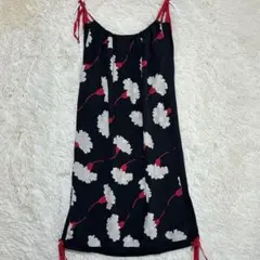 MOSCHINO モスキーノ 総柄チュニックワンピース デイジー×カーネーションのサムネイル
