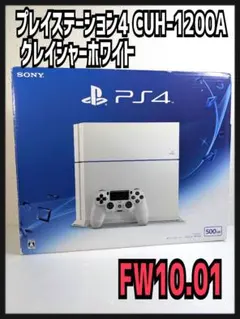 [FW10.01]]PS4プレイステーション4 グレイシャーホワイト 1200A