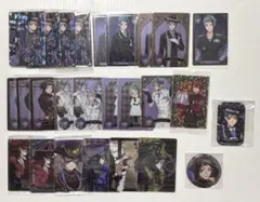 ツイステ ジェイド・リーチ 缶バッジ ウエハース 5 カード アズール エース