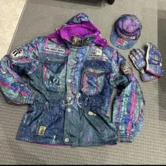 希少【ノルウェーチーム フェニックス】レトロ スキーウェア