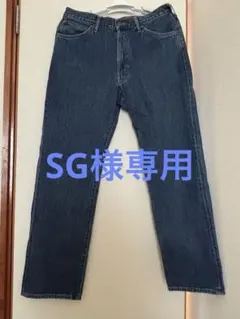 Wrangler ダークブルーデニム ストレート36インチ