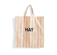 HAY CANDY STRIPE SHOPPER XL RED&YELLOW