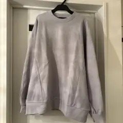 HARE ライトグレー クルーネック スウェット